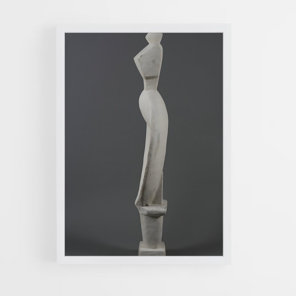 ap-giacometti spoon woman-1 cadre Blanc