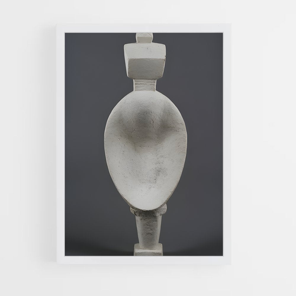 ap-giacometti spoon woman-3 cadre Blanc