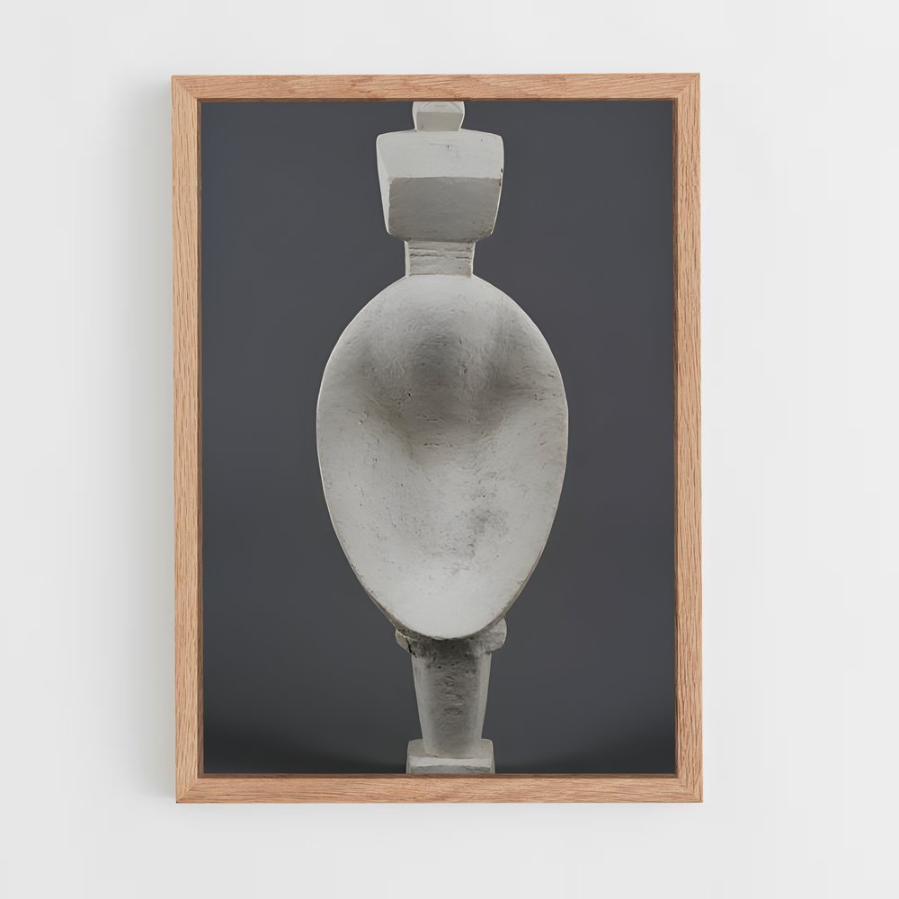 ap-giacometti spoon woman-3 cadre Bois clair