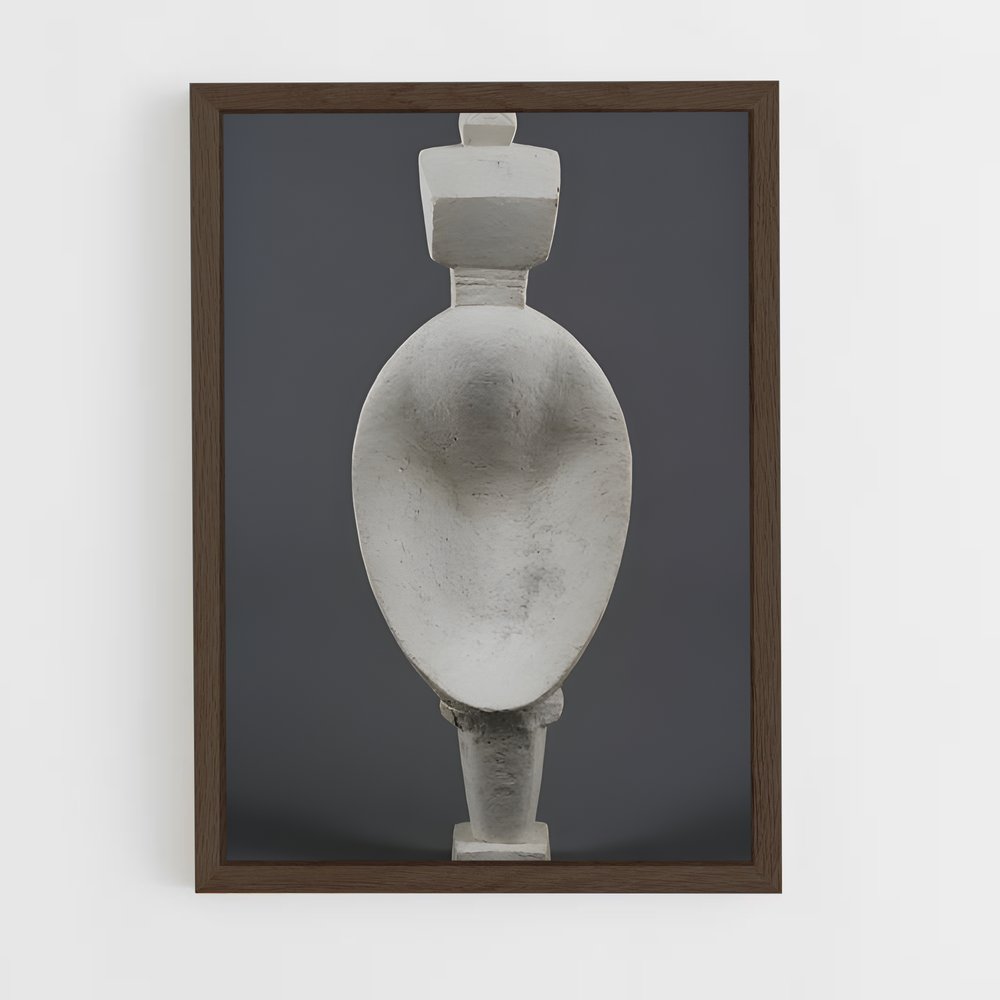 ap-giacometti spoon woman-3 cadre Bois foncé