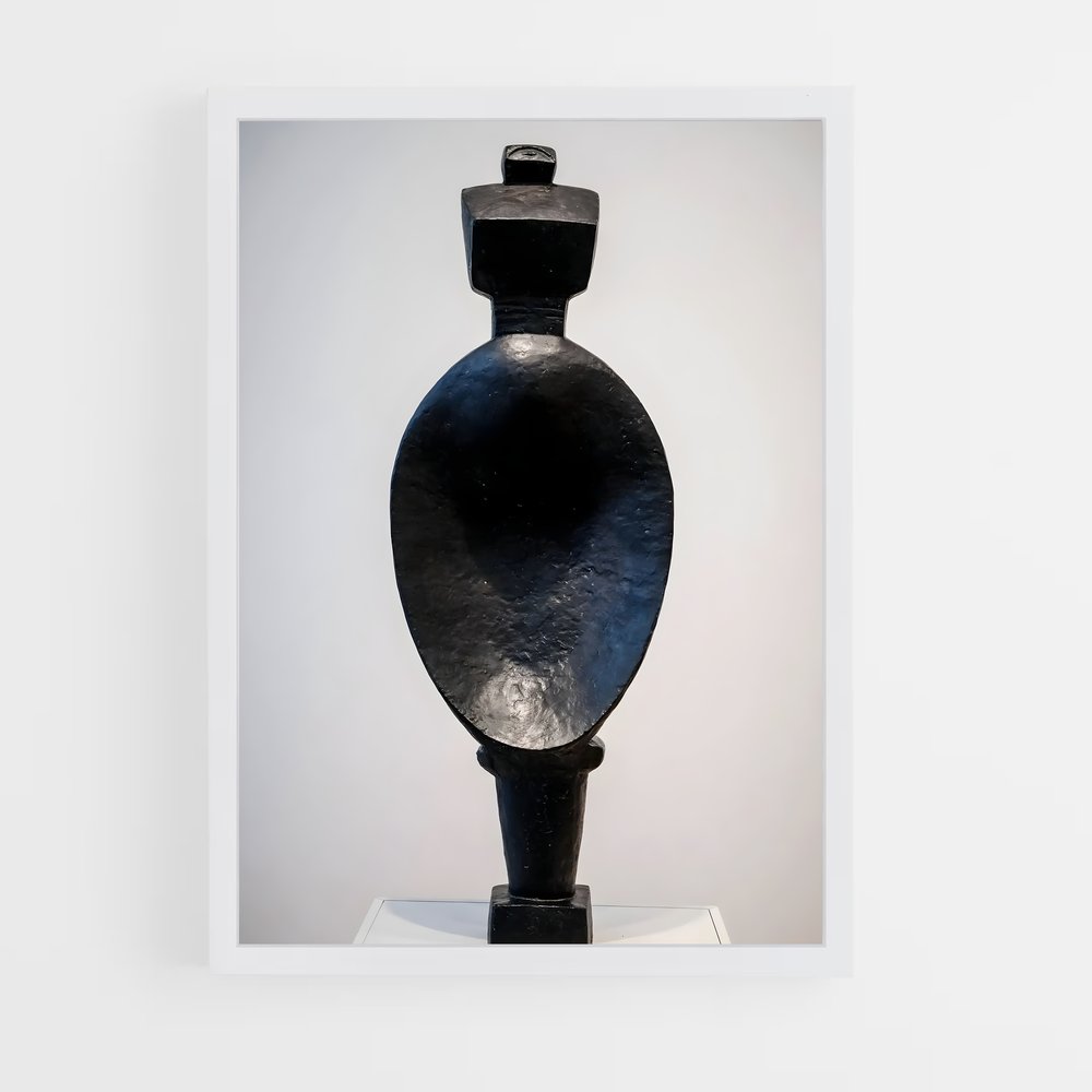ap-giacometti spoon woman-4 cadre Blanc