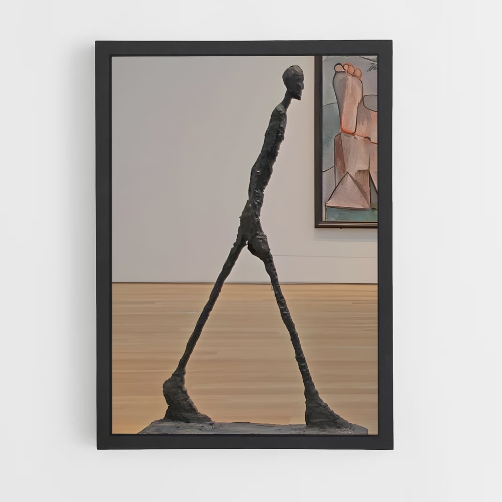 ap-giacometti walking man-2 cadre Noir