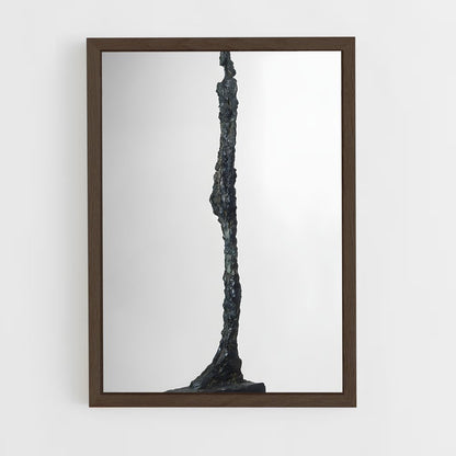 ap-giacometti woman of venice-1 cadre Bois foncé