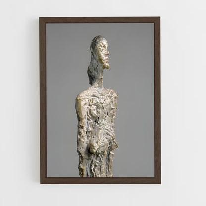 ap-giacometti woman of venice-2 cadre Bois foncé