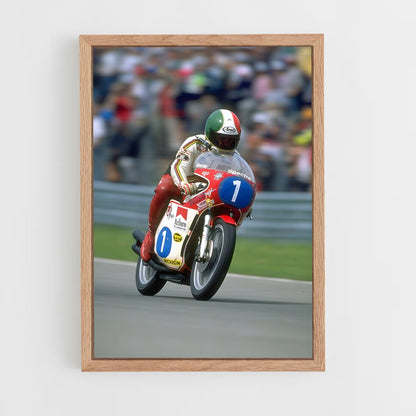 ap-giacomo agostini-2 cadre Bois clair
