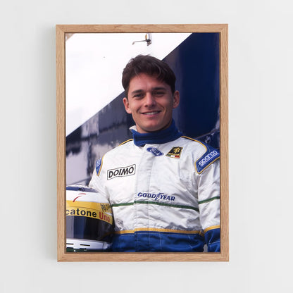 ap-giancarlo fisichella-3 cadre Bois clair