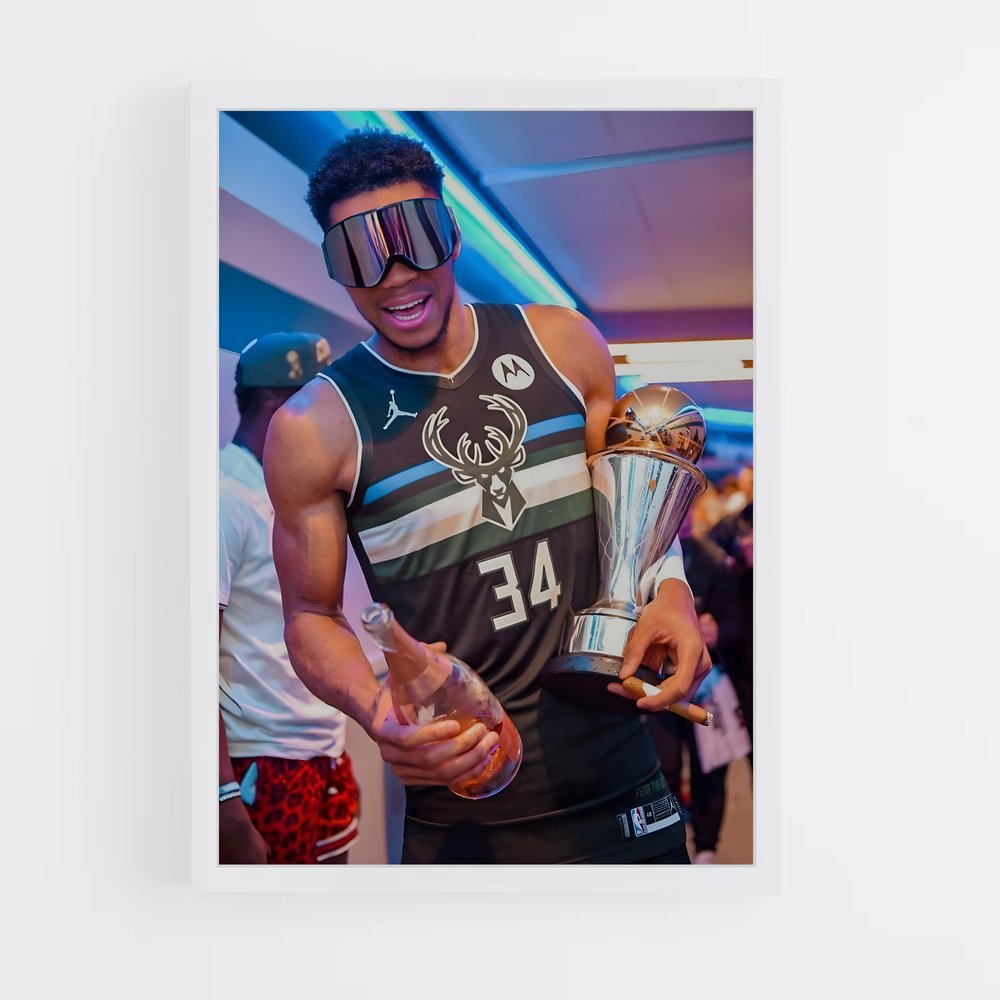 ap-giannis antetokounmpo-3 cadre Blanc