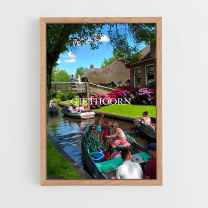 ap-giethoorn-2 cadre Bois clair