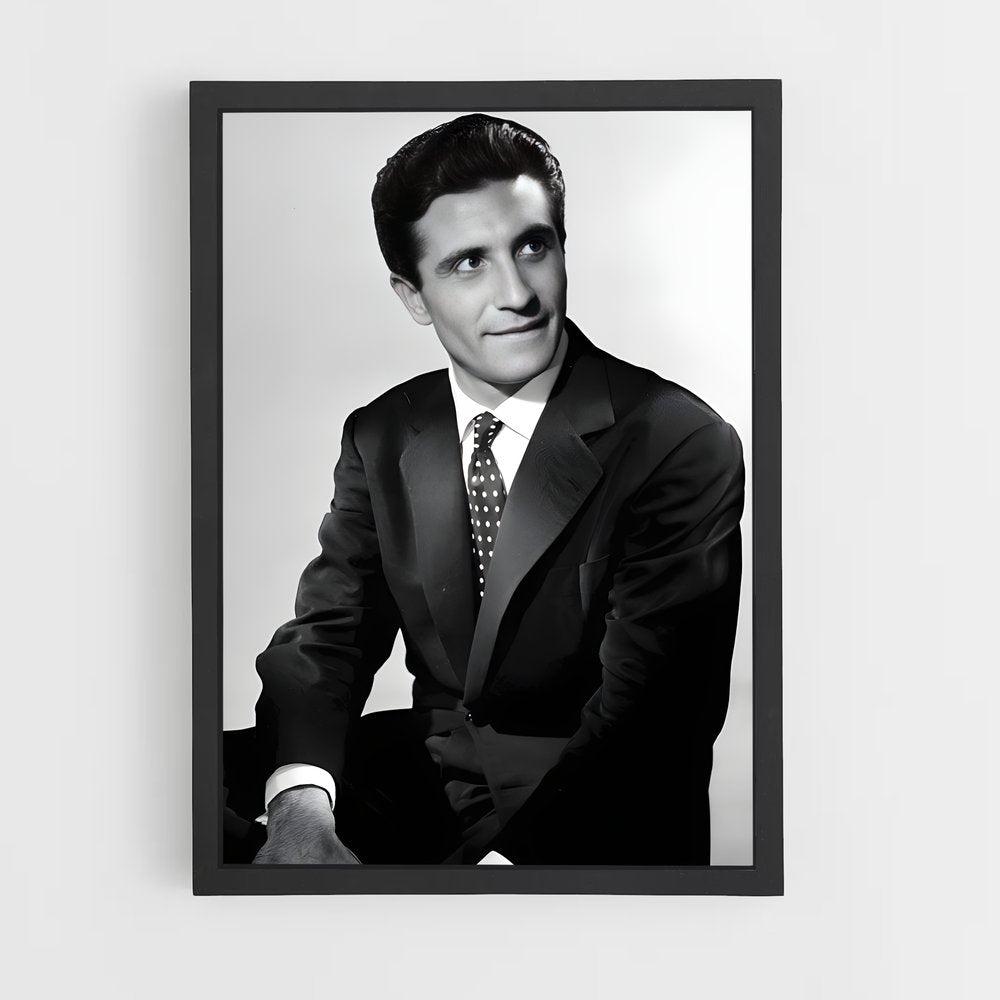 ap-gilbert becaud-2 cadre Noir