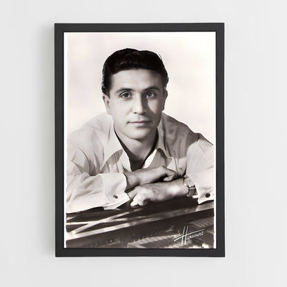 ap-gilbert becaud-3 cadre Noir