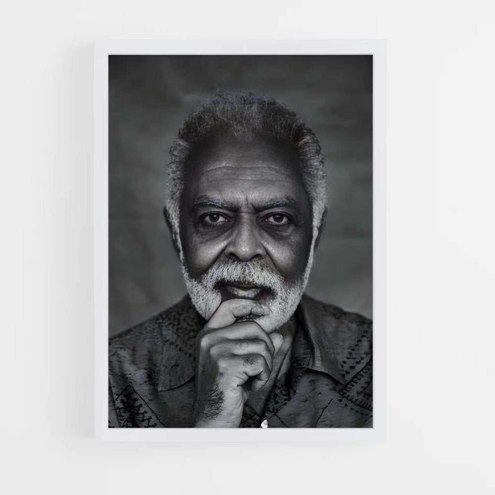 ap-gilberto gil-2 cadre Blanc