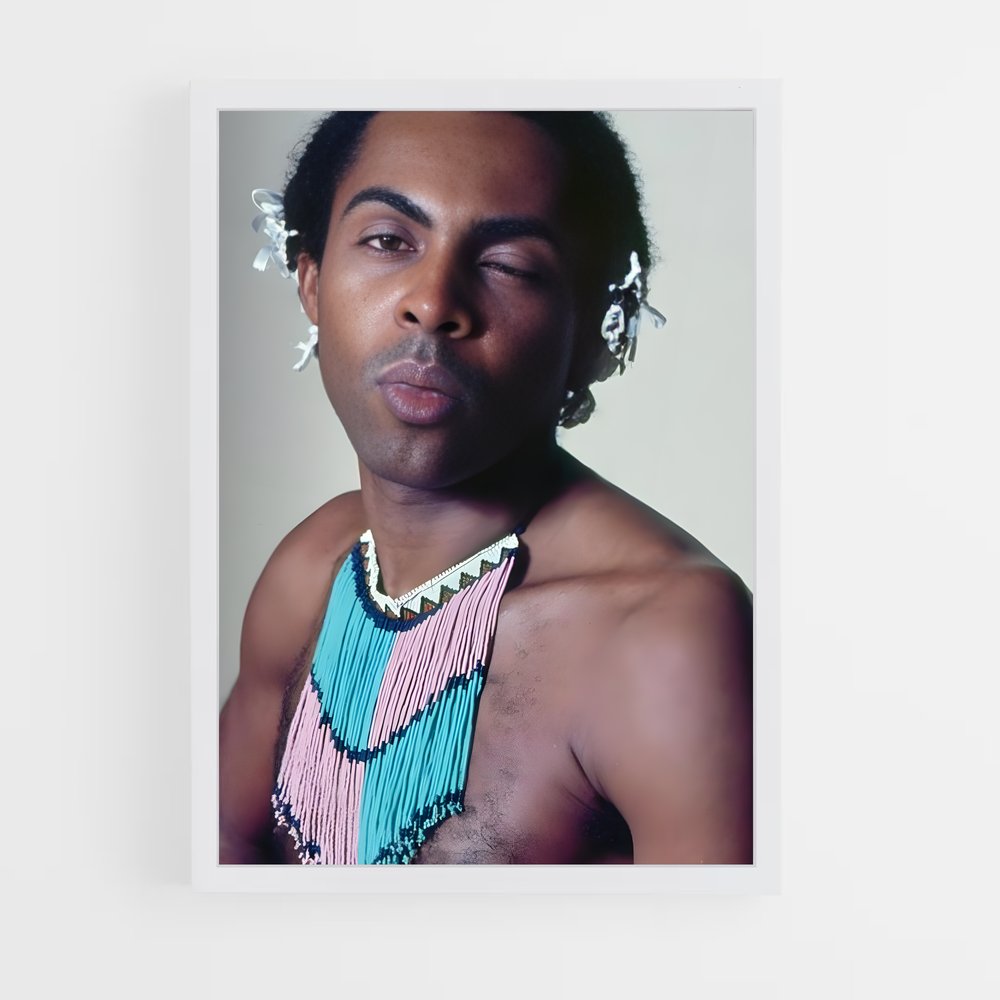 ap-gilberto gil-4 cadre Blanc