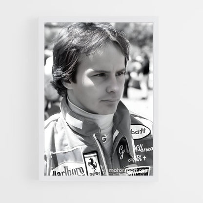 ap-gilles villeneuve-9 cadre Blanc