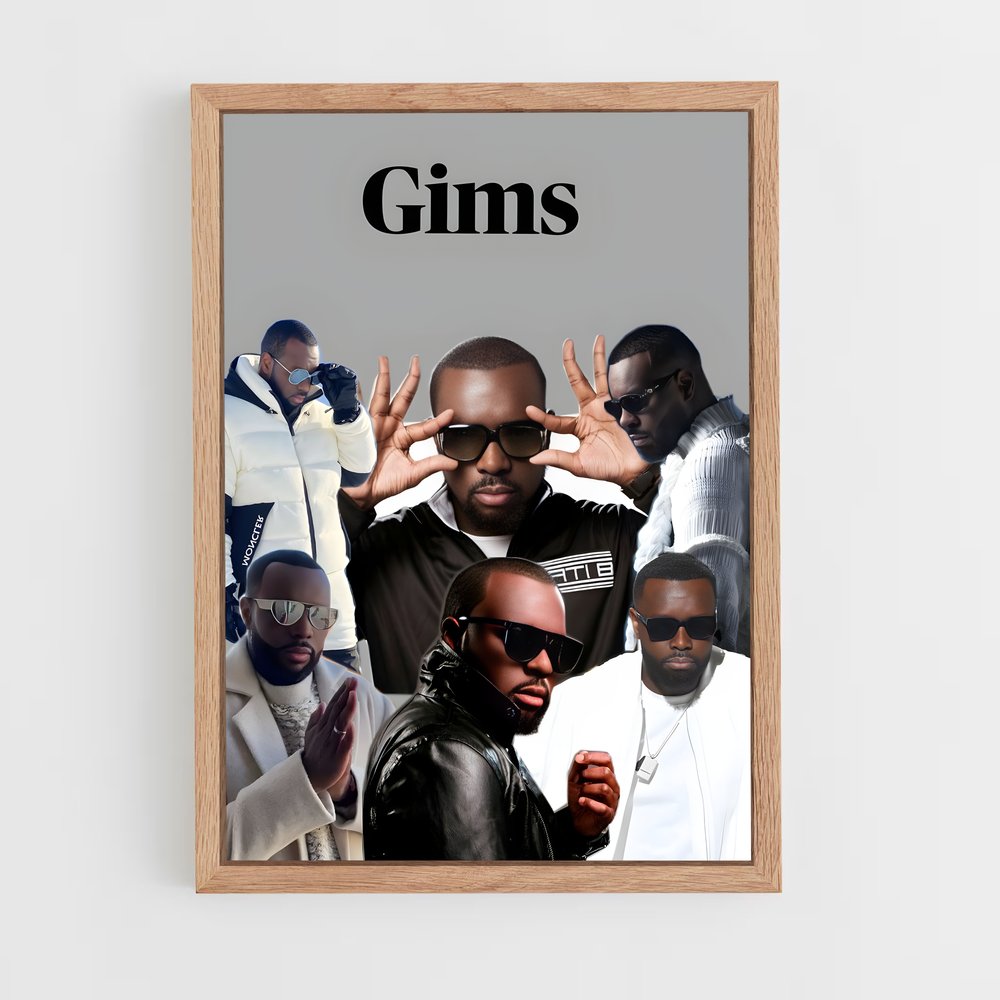 ap-gims-1 cadre Bois clair
