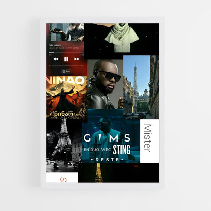 ap-gims-10 cadre Blanc