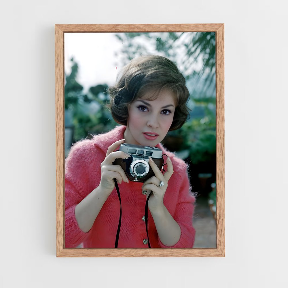 ap-gina lollobrigida-1 cadre Bois clair
