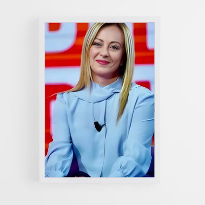 ap-giorgia meloni-3 cadre Blanc