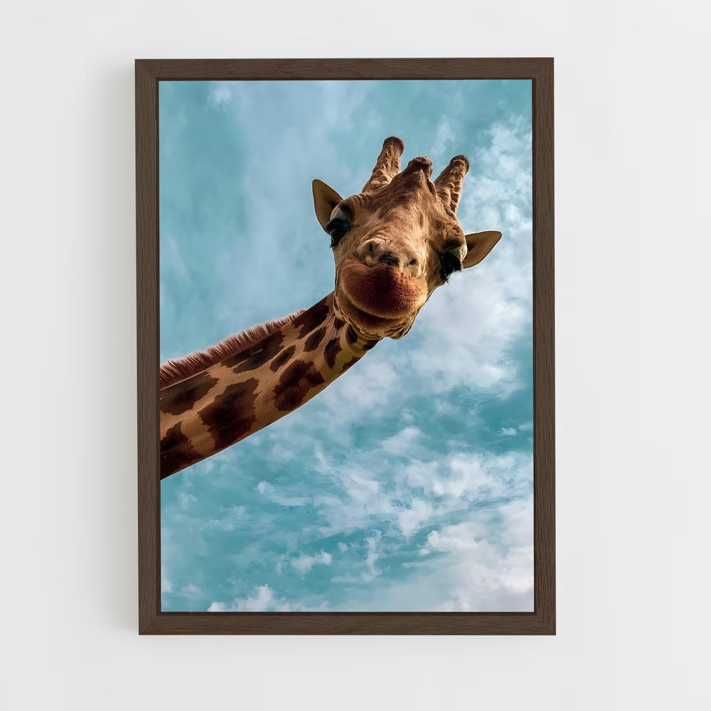 ap-giraffe-10 cadre Bois foncé