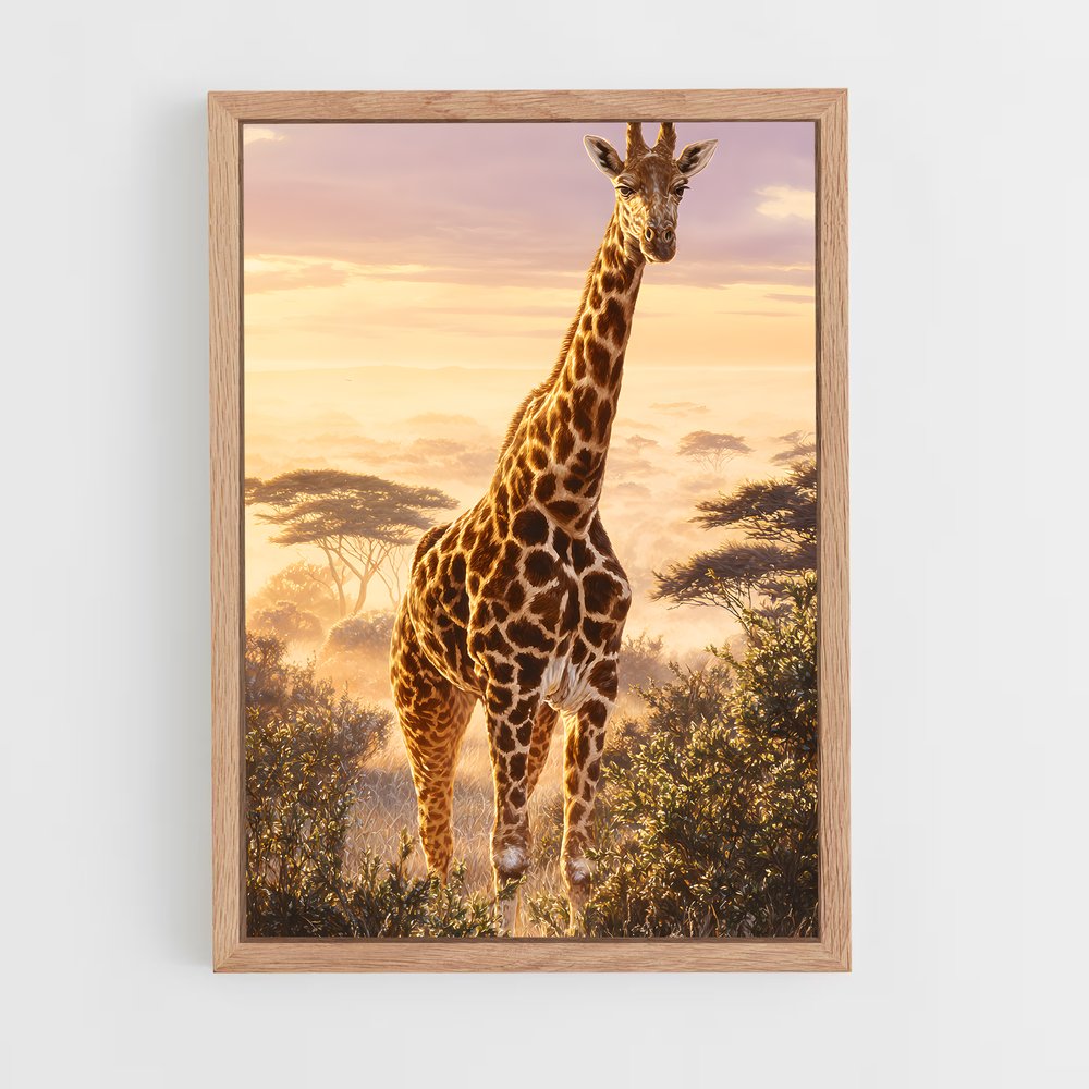 ap-giraffe-2 cadre Bois clair