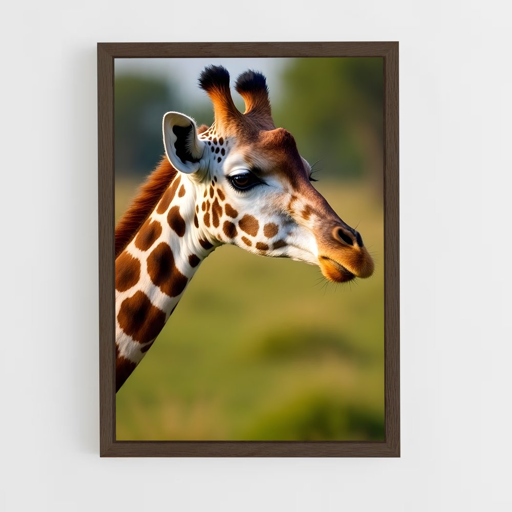 ap-giraffe-3 cadre Bois foncé