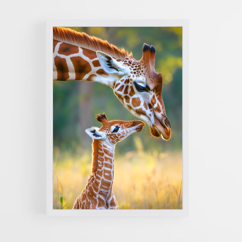 ap-giraffe-9 cadre Blanc