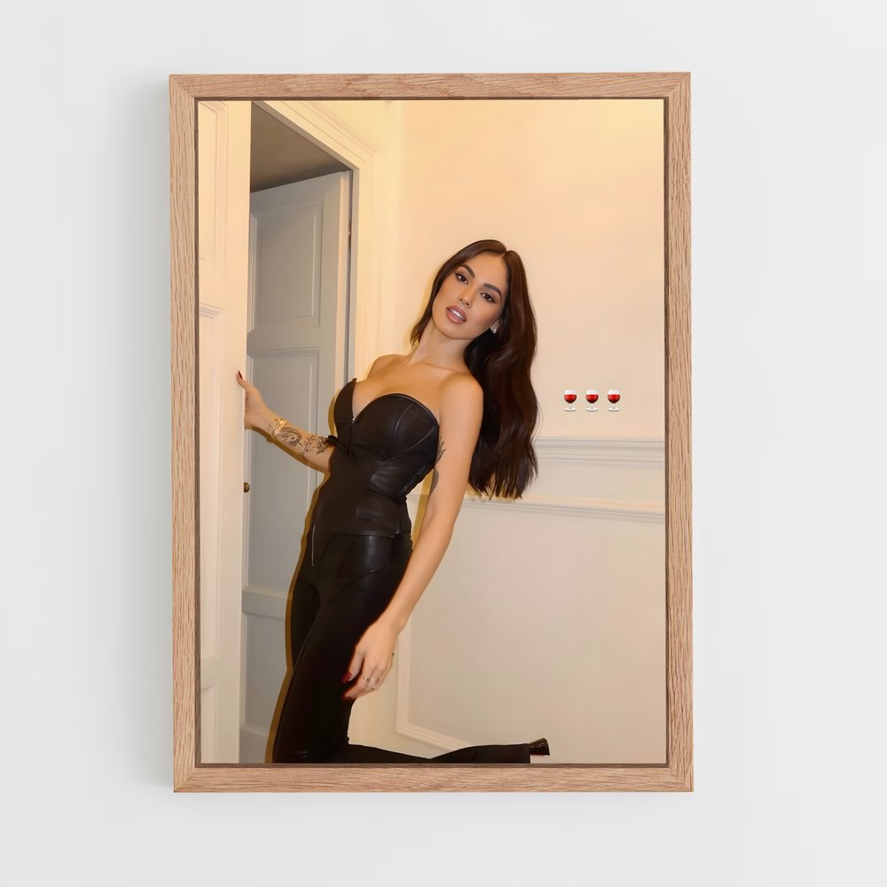 ap-giulia de lellis-2 cadre Bois clair