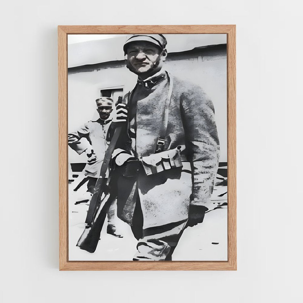 ap-giuseppe ungaretti-3 cadre Bois clair