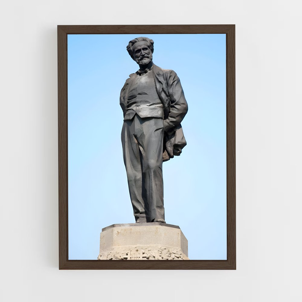 ap-giuseppe verdi-8 cadre Bois foncé