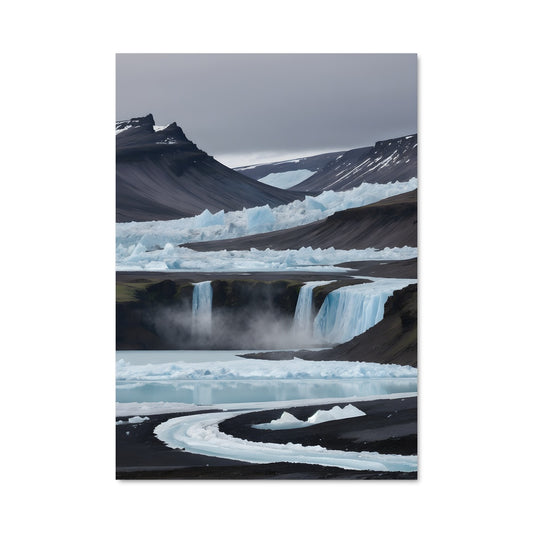 Poster Glacial lake 97025