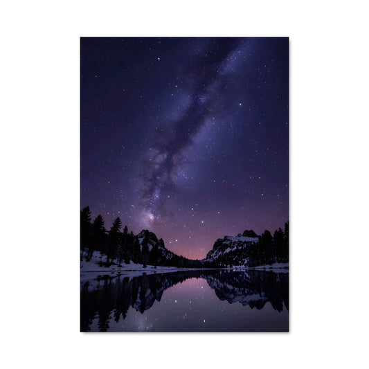 Poster Reflet Glacial