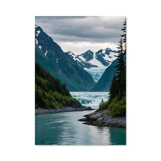 Poster Rivières Gelées