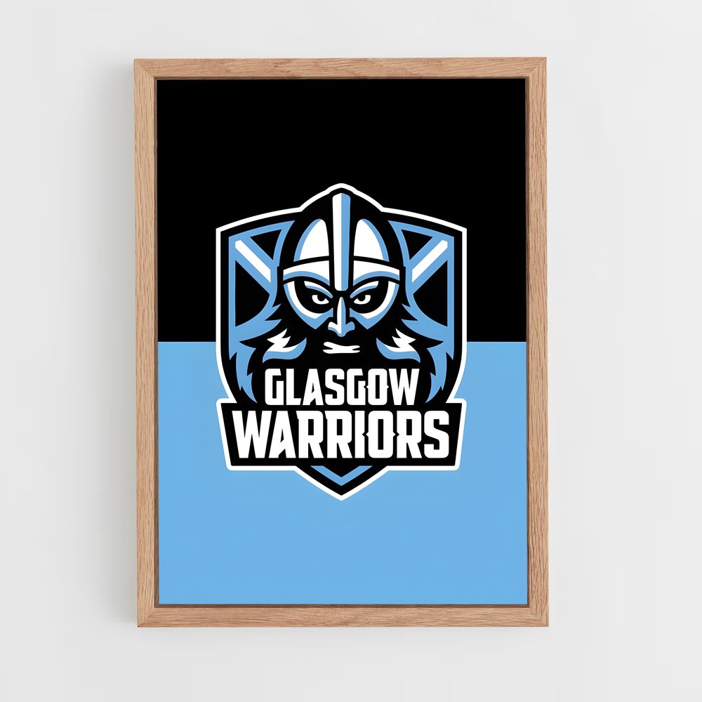 ap-glasgow warriors-1 cadre Bois clair