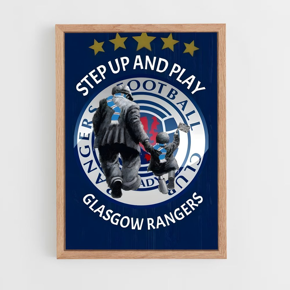 ap-glasgow warriors-3 cadre Bois clair