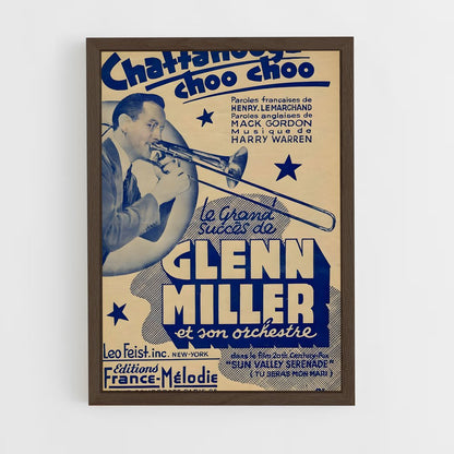 ap-glenn miller-3 cadre Bois foncé
