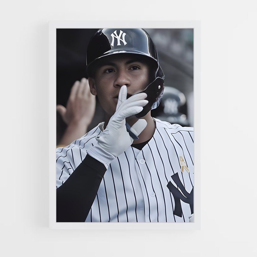 ap-gleyber torres-1 cadre Blanc