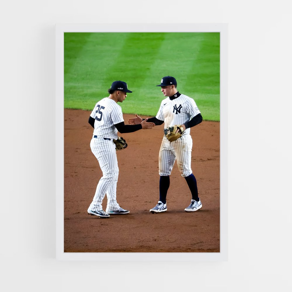 ap-gleyber torres-11 cadre Blanc