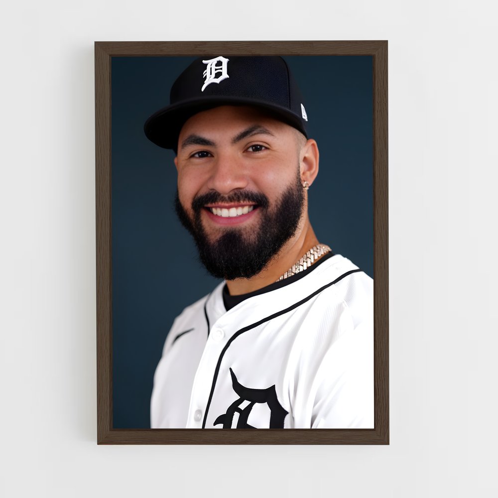 ap-gleyber torres-6 cadre Bois foncé
