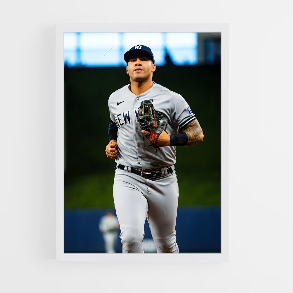 ap-gleyber torres-7 cadre Blanc