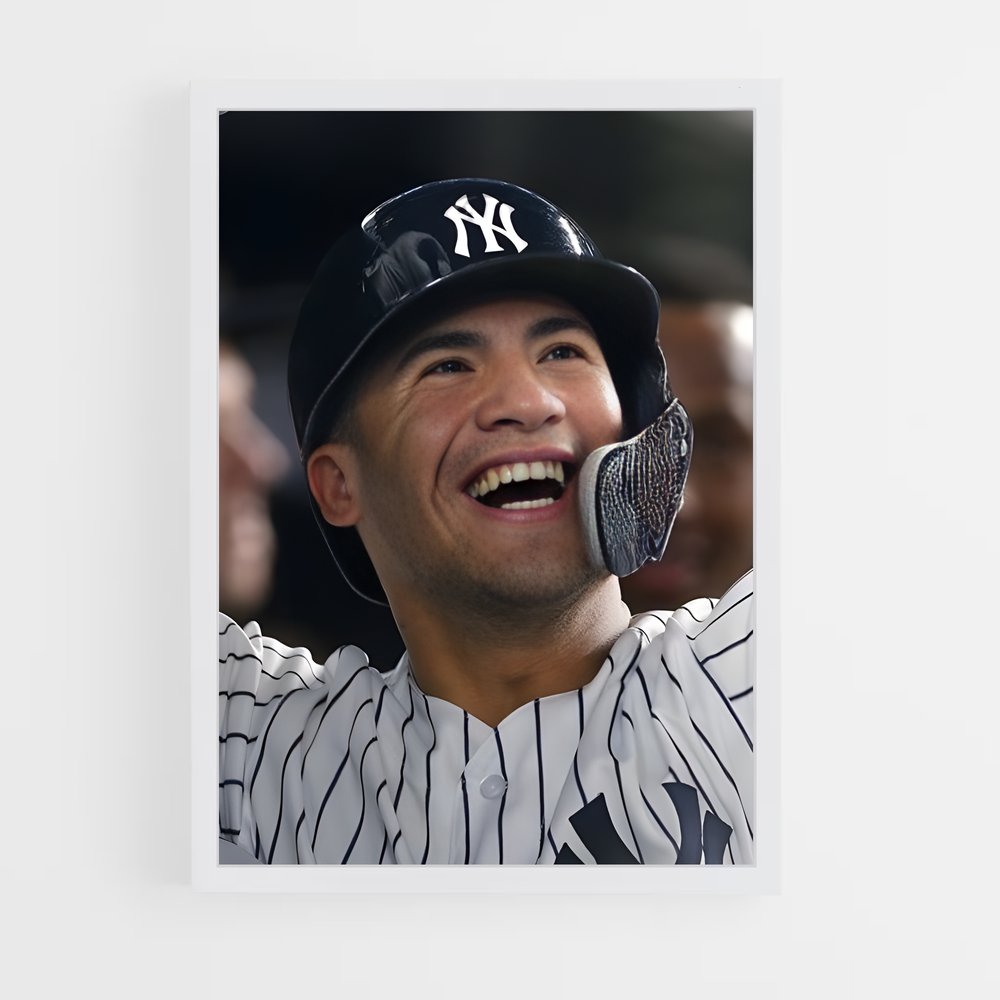 ap-gleyber torres-9 cadre Blanc