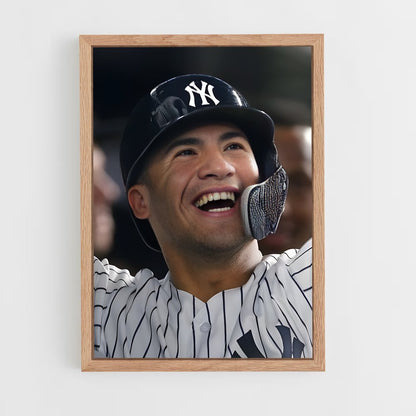 ap-gleyber torres-9 cadre Bois clair