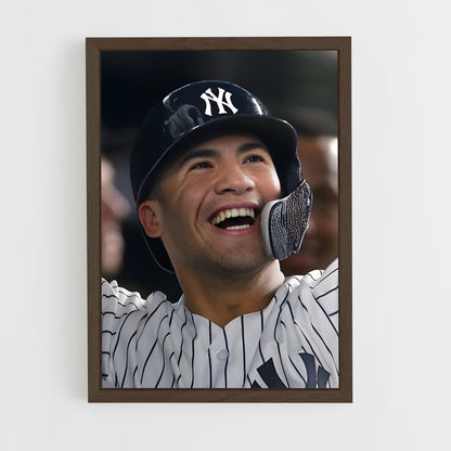 ap-gleyber torres-9 cadre Bois foncé