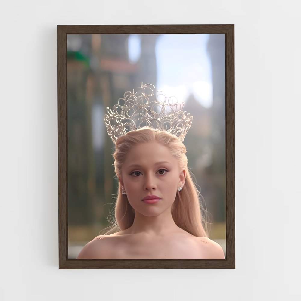 ap-glinda good witch-4 cadre Bois foncé