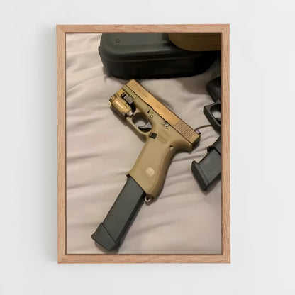 ap-glock 19-10 cadre Bois clair