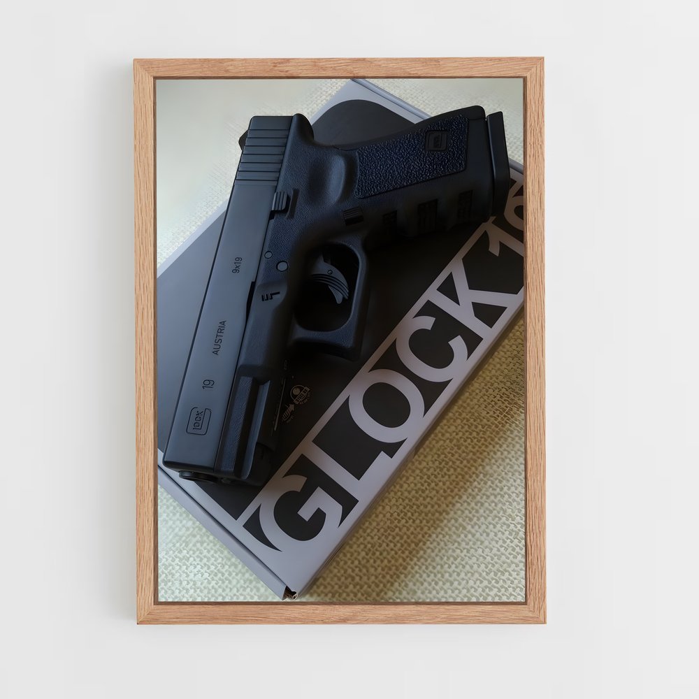 ap-glock 19-3 cadre Bois clair