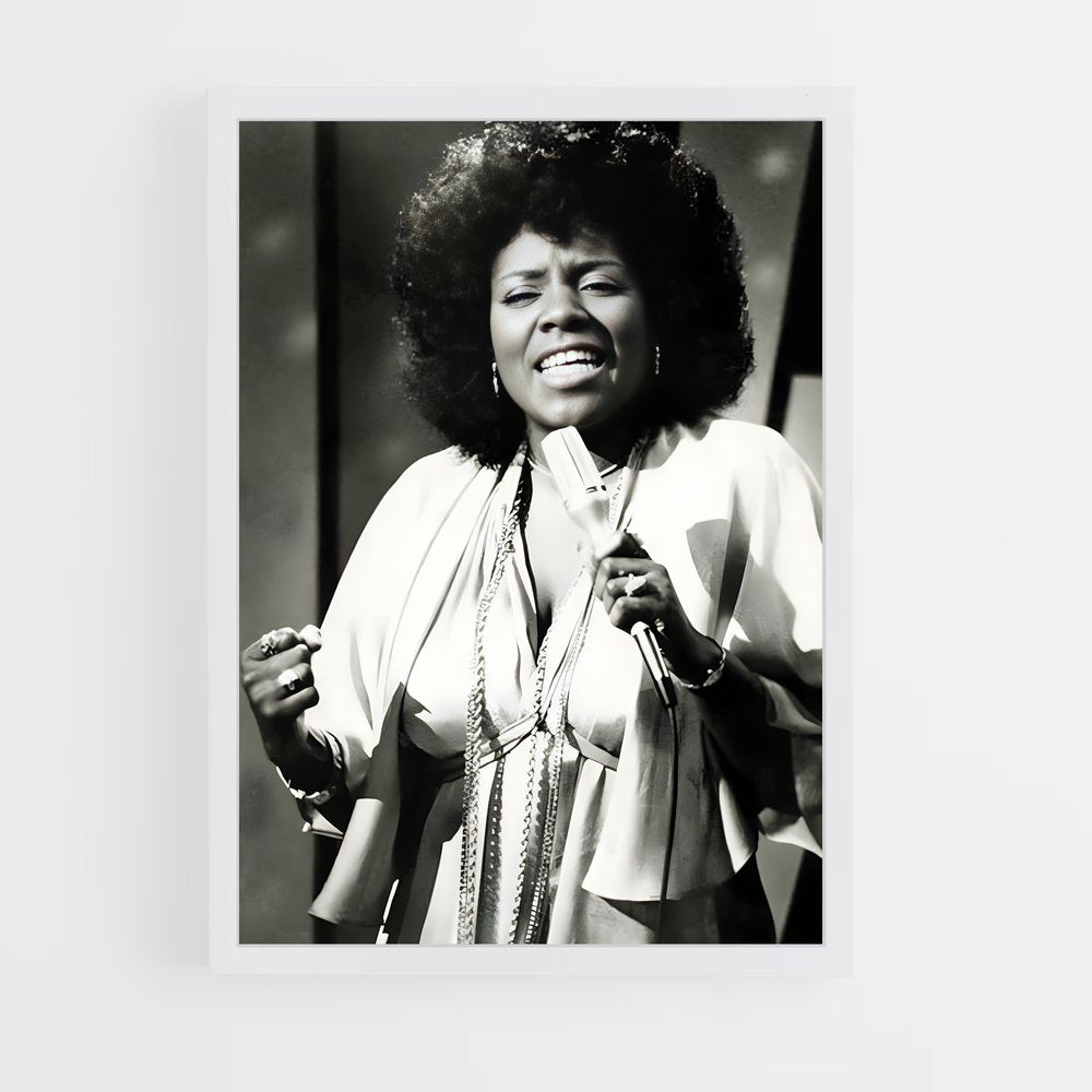 ap-gloria gaynor-1 cadre Blanc