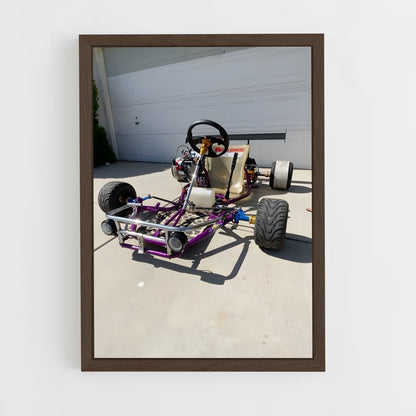ap-go-kart-1 cadre Bois foncé