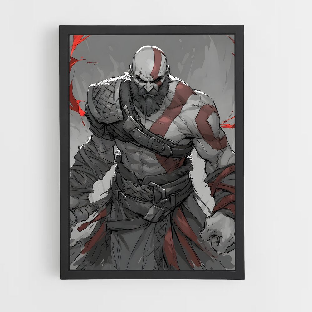 ap-god of war-2 cadre Noir