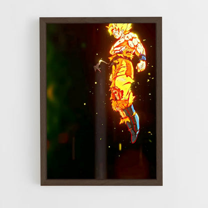 ap-gogeta-10 cadre Bois foncé