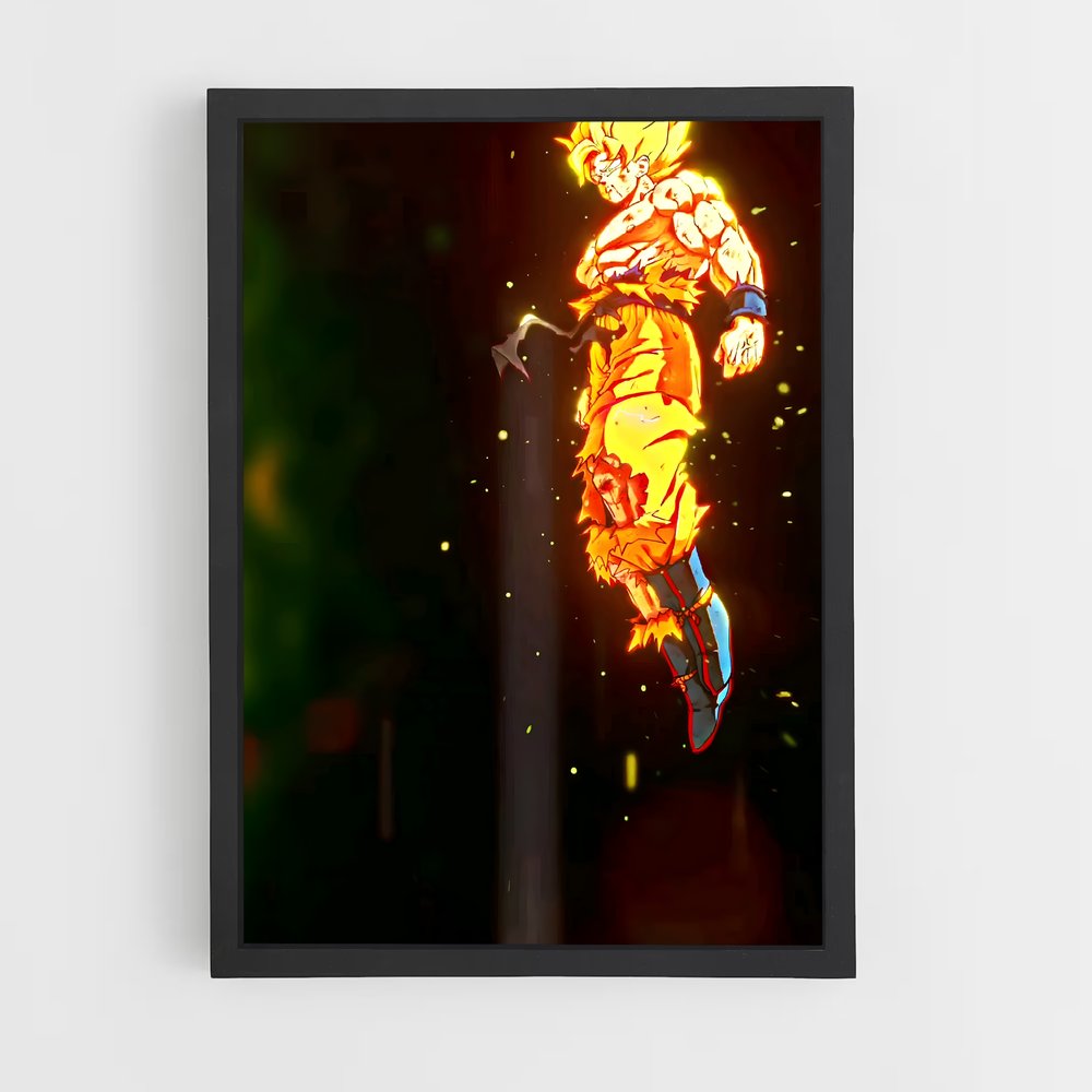 ap-gogeta-10 cadre Noir