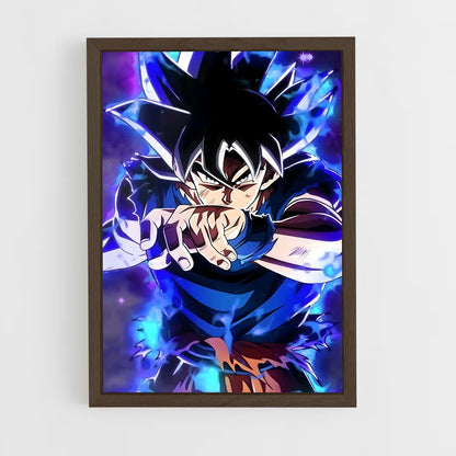 ap-gogeta-11 cadre Bois foncé